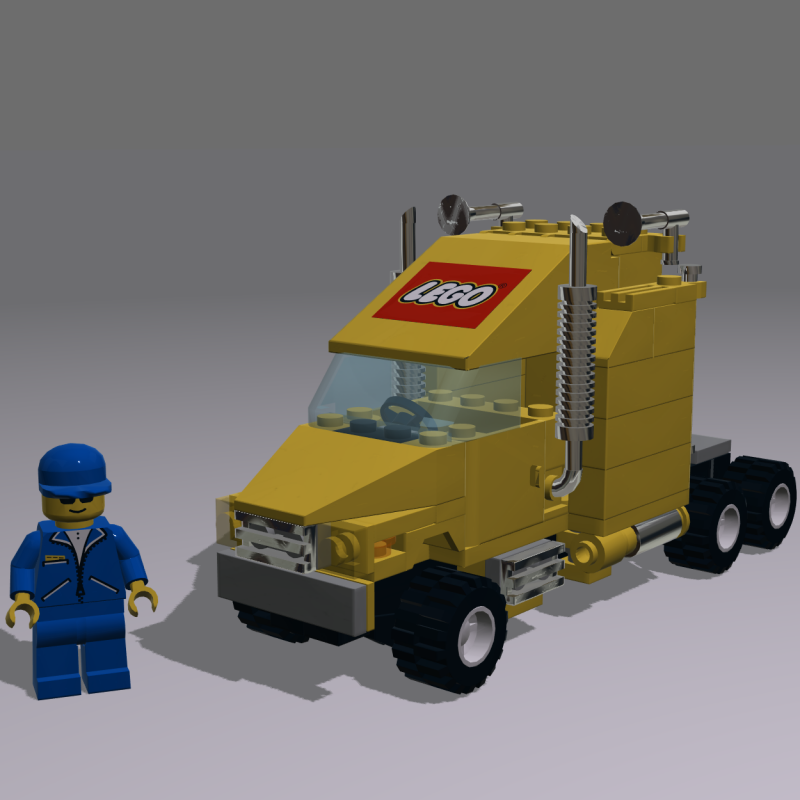 Building instructions for LEGO set number 2148 - LEGO Truck